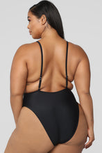 Load image into Gallery viewer, Sunburst Swimsuit - Black.f