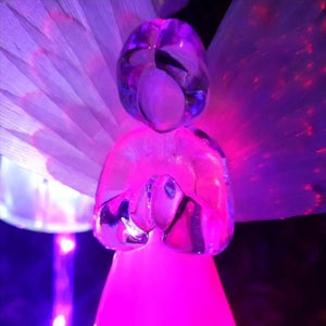 Solar-Powered LED Angel Light