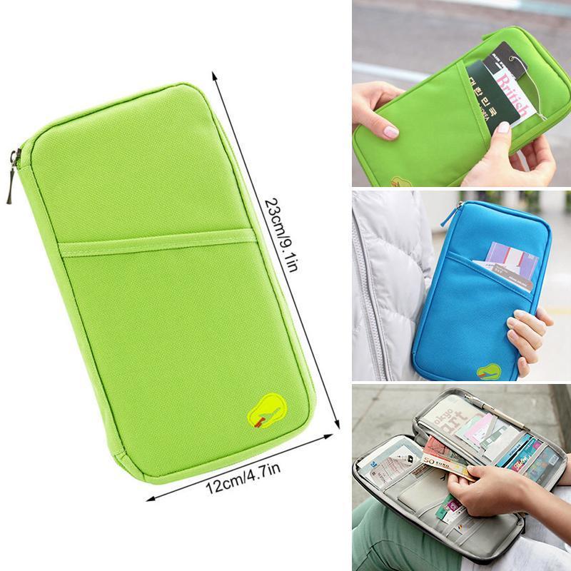 Multi-pockets Travel Storage Wallet