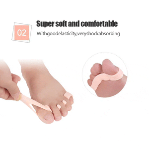 Elastic toe separator, 1 pair