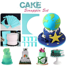 Load image into Gallery viewer, 8-Style Cake Scrapers