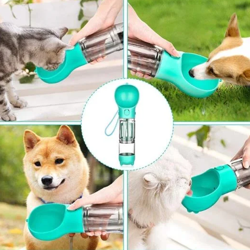 4 in 1 Multifunctional Dog Bottle