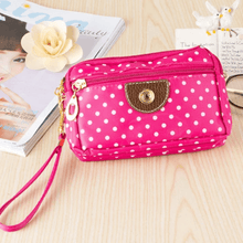 Load image into Gallery viewer, Ladies Coin Multilayer Mini Canvas Bag